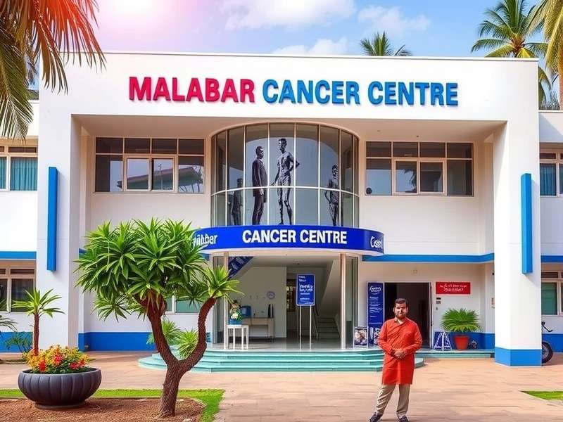 Female radiation oncologist reviewing scan